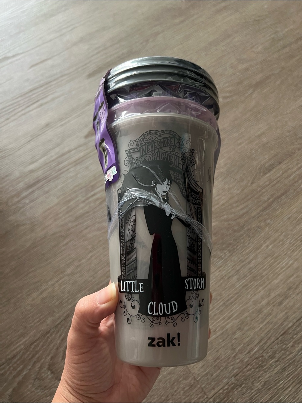 “Wednesday” 3-pack of Tumblers with straws